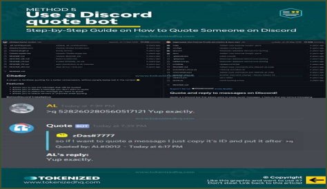How to quote someone on Discord